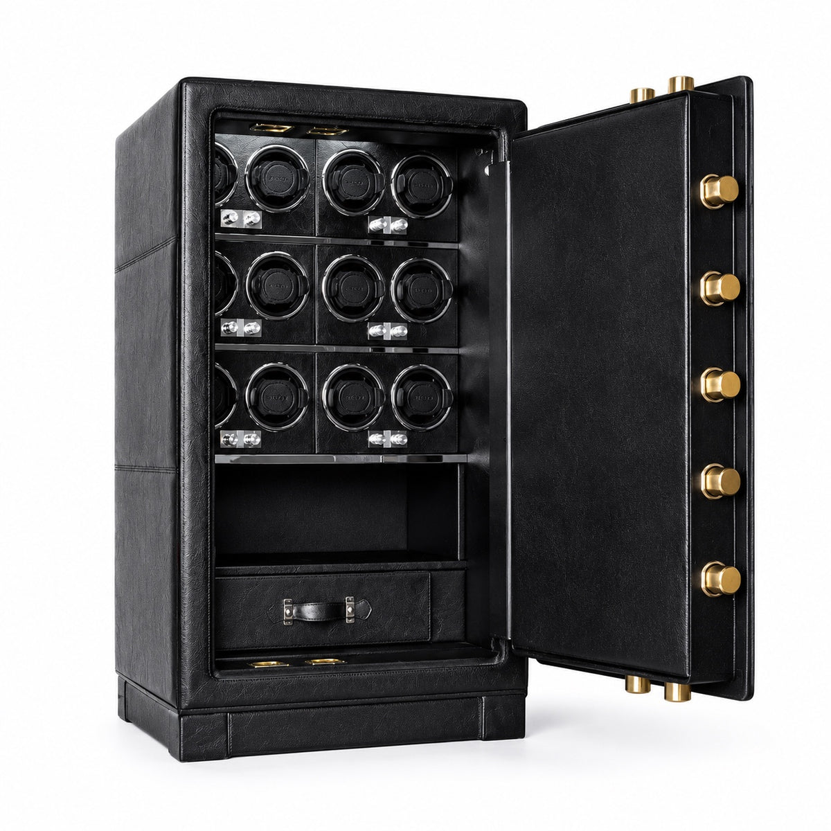 Armoire forte Donjon 12 fermée, façade acier S400